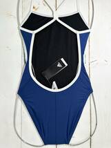 【即決】adidas アディダス 女性用 ワンピース 競泳水着 Navy 海外28_画像6
