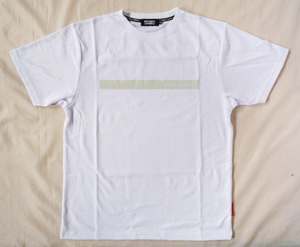 MICHAEL LINNELL マイケルリンネル Tシャツ 半袖 Lサイズ ホワイト/ホワイト
