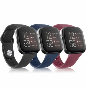 スポーツバンドfor Fitbit Versa 2バンドFitbit Versaバンド、Versa Lite/SEバンド3本セット