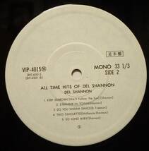 【MV160】DEL SHANNON「All Time Hits Of Del Shannon (悲しき街角)」, 77 JPN(帯) mono Compilation/白ラベル見本盤　★ポップ・ロック_画像6