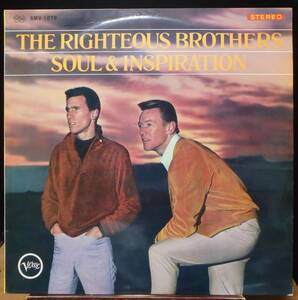 【MV085】THE RIGHTEOUS BROTHERS「Soul & Inspiration (ソウル・アンド・インスピレーション)」, 66 JPN 初回盤/ペラジャケ　