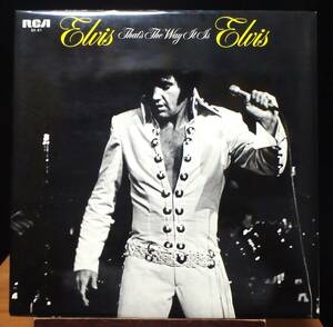 【MV017】ELVIS PRESLEY「That's The Way It Is (この胸のときめきを - エルヴィス・オン・ステージ)」, 71 JPN 初回盤