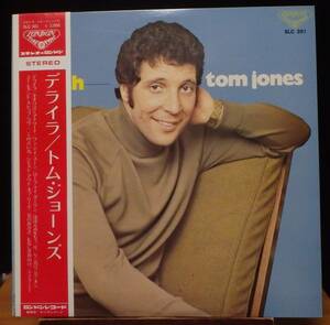 【MV045】TOM JONES「Delilah (デライラ)」, 70 JPN(帯) Reissue/独自ジャケ　