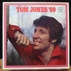 【MV048】TOM JONES「Tom Jones '69 (栄光のトム・ジョーンズ ’69)」, 69 JPN 初回盤/独自タイトル,独自ジャケ