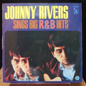 【MV078】JOHNNY RIVERS「Sings Big R&B Hits (R&Bを歌う)」, (67年頃) JPN Compilation/赤盤/ペラジャケ/初回盤　★リズム&ブルース