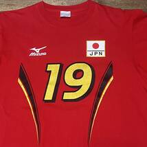 ◎バレーボール日本女子代表 女子バレー Ｔシャツ Japan women's national volleyball team shirt (ユニホームデザイン) M_画像1