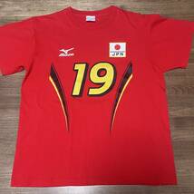 ◎バレーボール日本女子代表 女子バレー Ｔシャツ Japan women's national volleyball team shirt (ユニホームデザイン) M_画像2