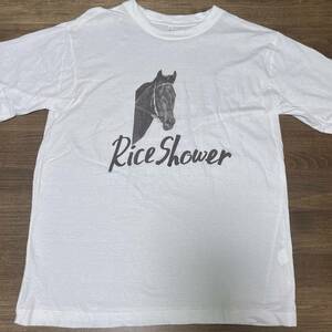 ◎競馬 ライスシャワー Tシャツ Rice Shower shirt