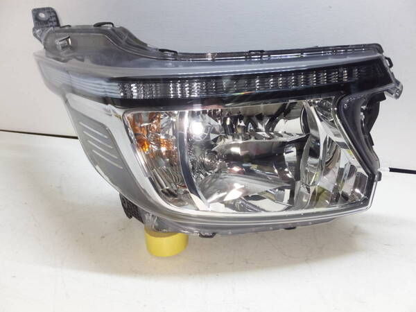 1261 ※美品※ JH1 N-WGN HID ※ 右 ヘッドライト ヘッドランプ STANLEY W1973 刻印:90 黒 ※ 純正 ホンダ A-59