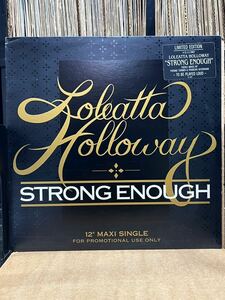 【 Remix By Franois Kevorkian, Yvonne Turner 】Loleatta Holloway - Strong Enough ,Active Records - ED 5585 ,Promo,Limited Edition