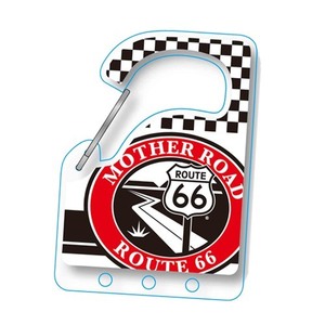 送料80円　Route 66　カラビナキーホルダー 　No2