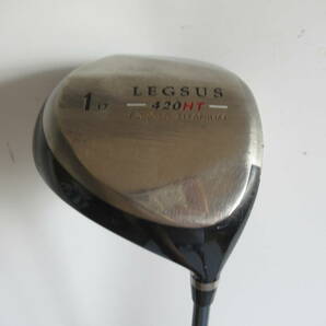 ★Golfplanner ゴルフプランナー LEGSUS 420HT ドライバー 1w 17° 純正カーボンシャフト R F458★レア★激安★中古★ ★の画像1