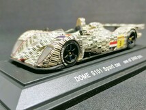 【 訳あり♪ 】 1/43 エブロ 1/43 レーシングカー コレクション エブロ 1/43 DOME 童夢 ドーム S101 スポーツカー テストカー ブラック_画像3