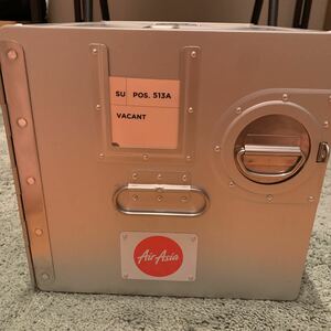  rare aircraft installing aluminium galley box [ air Asia ]