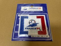 1998年フランスワールドカップ　ワッペン_画像1