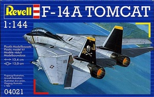 ドイツレベル　04021 1/144 F-14A トムキャット 「ジョリーロジャース」