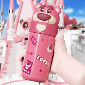 Disney 海外限定　ディズニー　トイストーリー ロッツォ　ビッグヘッドステンレスボトル　350ml