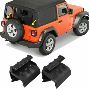  Jeep Wrangler JK for 2007-2017 rear left right softtop window retainer clip window guarantee .2 piece exchange 55395760AE 55395761AE