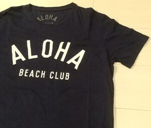 古着/Tシャツ/ALOHA BEACH CLUB/アロハビーチクラブ/Made in USA/米製/San Diego, California/Hawaii/サイズ S～M