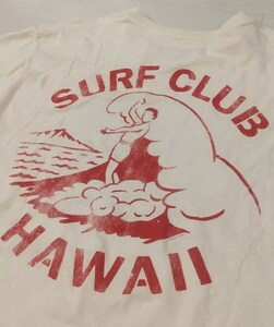 古着/Tシャツ/SURF CLUB HAWAII/サーフクラブ・ハワイ/Malibu Shirts/マリブ シャツ/California/Hawaii/サイズ S～M