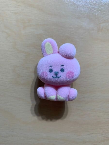 BT21 フロッキーフィギュアパペット　COOKY クキ　