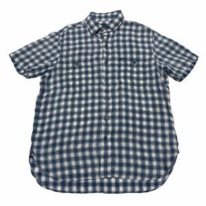 POLO RALPH LAUREN ポロラルフローレン 半袖シャツ リネンシャツ チェック S 