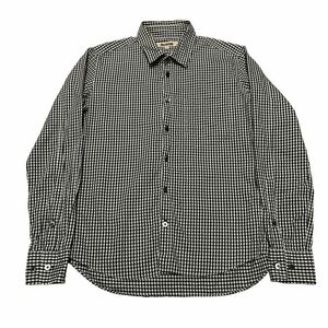 FACTOTUM Factotum long sleeve shirt silver chewing gum check 44