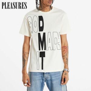 SALE 新品正規 ＸＬ プレジャーズ PLEASURES GOD MADE IT Ｔシャツ バックプリント 半袖Tシャツ USA