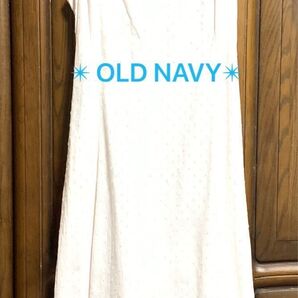 ★新品・タグ付き【OLD NAVY】オールドネイビー/ロングワンピース/L★