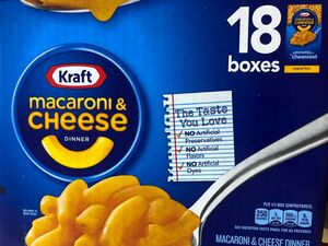 KRAFT クラフト チーズマカロニ コストコ クラフト マカロニ＆チーズ チーゼストオリジナル 206gx18箱