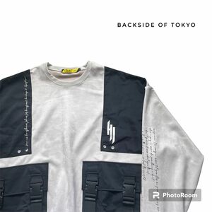 backside of tokyo（バックサイドオブトーキョー）ベロアスウェット