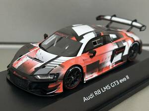 1/43 Audi Sport特注モデル限定 Audi R8 LMS GT3 EvoⅡ プレゼンテーション　スパークモデル製