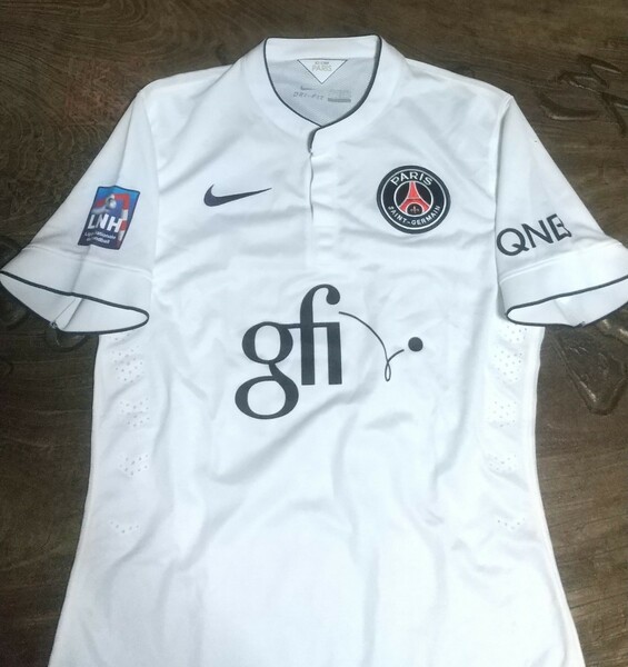 [値下げ交渉] 2014-15 PSG / パリ・サンジェルマン ハンドボール NIKE 選手用 検) 14 2015 PARIS SAINT GERMAIN HANDBALL 2nd PLAYER SHIRT