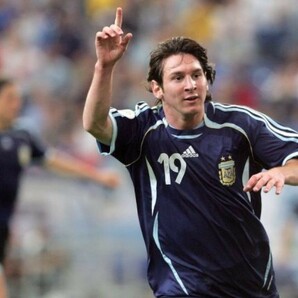 値下げ交渉 2006-07年 W杯ドイツ大会 アルゼンチン代表 adidas AWAY 検/ FIFA WORLD CUP GERMANY AFA ARGENTINA MESSI アウェイ メッシ Y2K