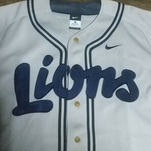 [値下げ交渉] 2011年 ライオンズクラシック・2011 西鉄ライオンズ 復刻ユニフォーム NIKE 検) 1951年 SEIBU LIONS 西武 三原監督 栗山 中村