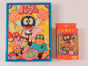 即決◆パーマン しょうちゃん かるた＆トランプ セット 新品未使用 ショウワノート◆