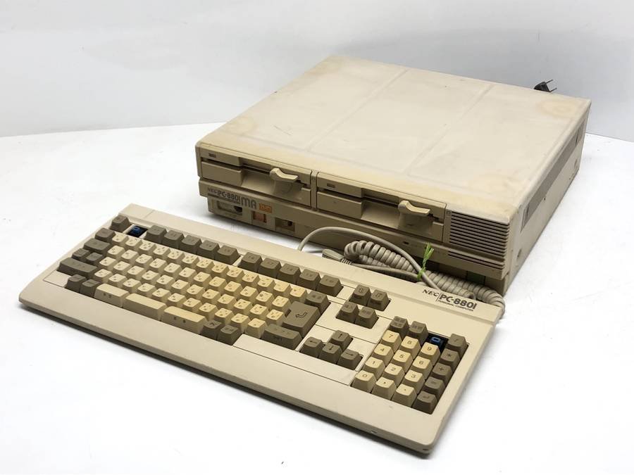 新品本物 ★NEC PC-8801 museum set ジャンク デスクトップ型PC