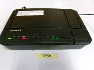 (S-1770)HUMAX WIFIルーター HG100R 通電確認のみ 現状品