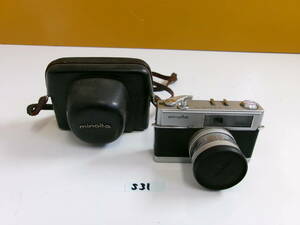 (S-31)MINOLTA フィルムカメラ HI-MATIC 7 動作未確認 現状品