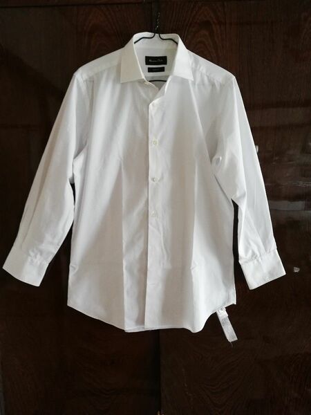 【超大特価1980円】CERRUTI 1881 ビジネスシャツ　シャツ Mサイズ スリムフィット 白 長袖