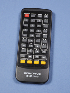 ベルソス GIGA DRIVE　ポータブルDVDプレーヤー VS-GD1001F用リモコン