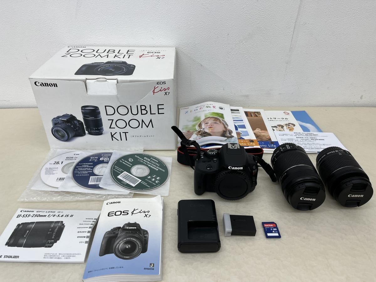 ヤフオク! -「eos kiss x7 ダブルレンズキット」の落札相場・落札価格