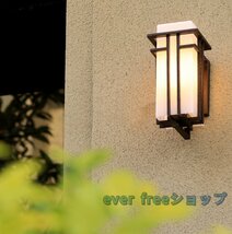 美品 ポーチライト LED対応 モダン 屋外 防水 取り付け簡単 レトロ アンティーク 玄関 後付け おしゃれ おすすめ 明るい 人気 インテリア_画像3