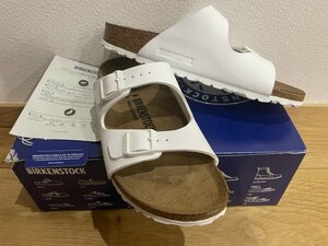 新品 未使用 正規 BIRKENSTOCK ビルケンシュトック NEVADA　ネバダ　ホワイト サンダル 36 レディース