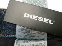 新品 直輸入 DIESEL ディーゼル スリムフィット ノーダメージ ストレッチ デニム ハーフパンツ W28インチ THOSHORT 00SD3U 089AR_画像9