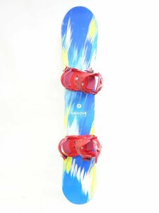 中古 2015年頃 GROOVE MELT UPPER 148cm SPICE ビンディング付きスノーボード グルーブ メルトアッパー スパイス