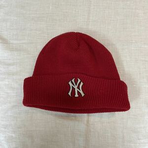 NY ヤンキース ニット帽 ニットキャップ ビーニー　yankees old