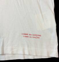 COMME des GARCONS COMME des GARCONS コムデギャルソン コムコム AD2005 半袖Tシャツ カットソー 白 花柄 レディース SS 送料250円_画像4