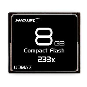 Compact Flash CF Card 8GB MLC ChIP HIDISC/HDCF8G233XJP3/0233