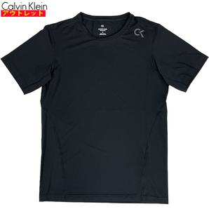 カルバンクライン 新品・アウトレット 半袖 Tシャツ Lサイズ 4MS9K219 007 BLACK 黒 メンズ クリックポストで送料無料の画像1